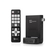 TELE System FACILE STEALTH 02 Decoder Digitale Terrestre DVB-T-T2 HD Autoscan LCN Lettore USB HDMI SCART 1080p