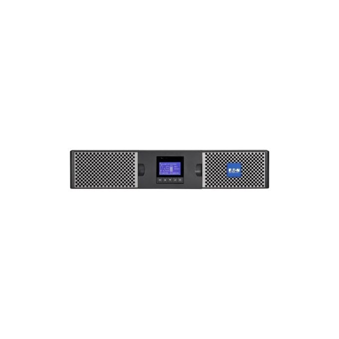 Eaton 9PX3000IRTNL 9PX UPS Doppia Conversione 3 kVA 2400 W Batteria Li-Ion Rackmount 2U LCD USB RS-232 C13 C19 C20 colore Nero Argento