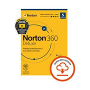 Norton 21429754 Norton 360 Deluxe Software di sicurezza per 5 dispositivi 12 mesi 50 GB colore Nero