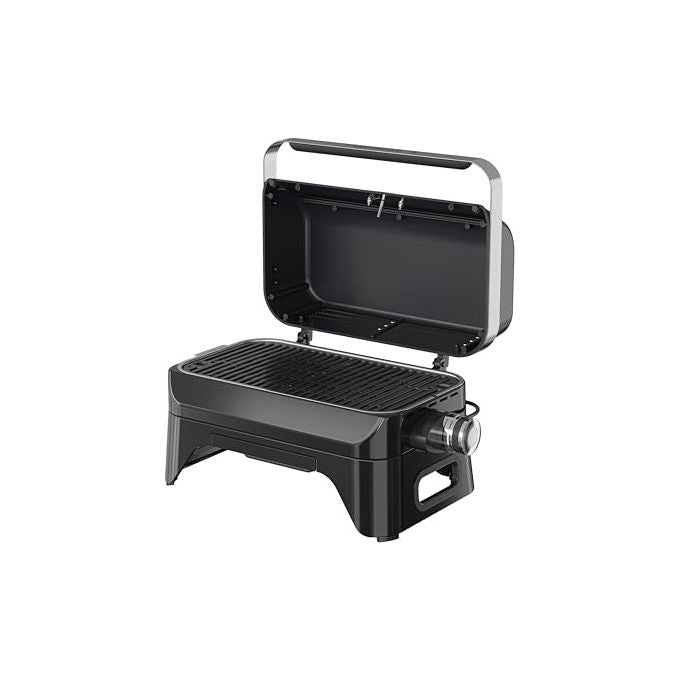 Campingaz 2177560 Attitude 2GO Electric Barbecue da Tavolo Elettrico 2200W griglia 1200cm² coperchio termometro colore Nero