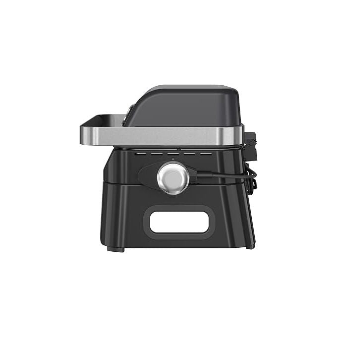 Campingaz 2177560 Attitude 2GO Electric Barbecue da Tavolo Elettrico 2200W griglia 1200cm² coperchio termometro colore Nero
