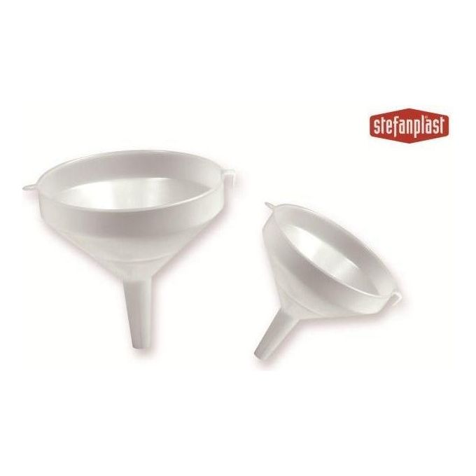 Stefanplast 1979700 Linea Professionale Imbuto in Plastica uso alimentare diametro 15 cm colore Bianco