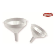 Stefanplast Imbuto Moplen Bianco di Mm.12 per Utensili da Cucina Pratico e Versatile per Trasferimento di Liquidi e Ingredienti