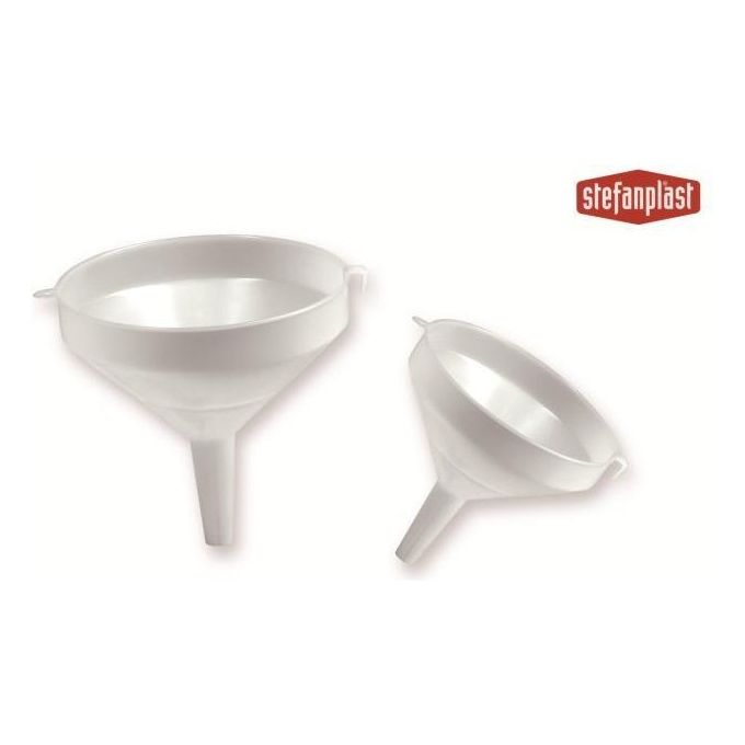 Stefanplast Imbuto Moplen Bianco di Mm.12 per Utensili da Cucina Pratico e Versatile per Trasferimento di Liquidi e Ingredienti