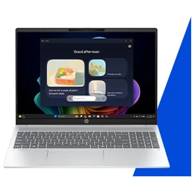 HP D3ZH7EA OmniBook 5 Laptop Computer portatile AMD Ryzen AI 7 350 16 GB LPDDR5x 1 TB SSD 16'' 2K Windows 11 Home colore Argento