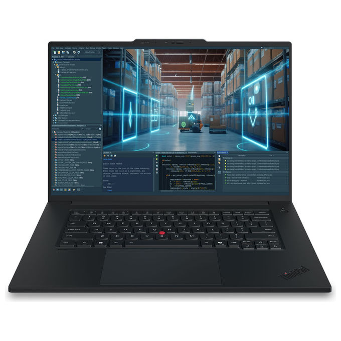 Lenovo 21UE000EIX Thinkpad P1 Notebook 16'' WUXGA IPS AG Ultra7-356H 32GB DDR5 1TB SSD W11Pro 3YPrem VGA RTX-Pro1000 8GB colore Nero