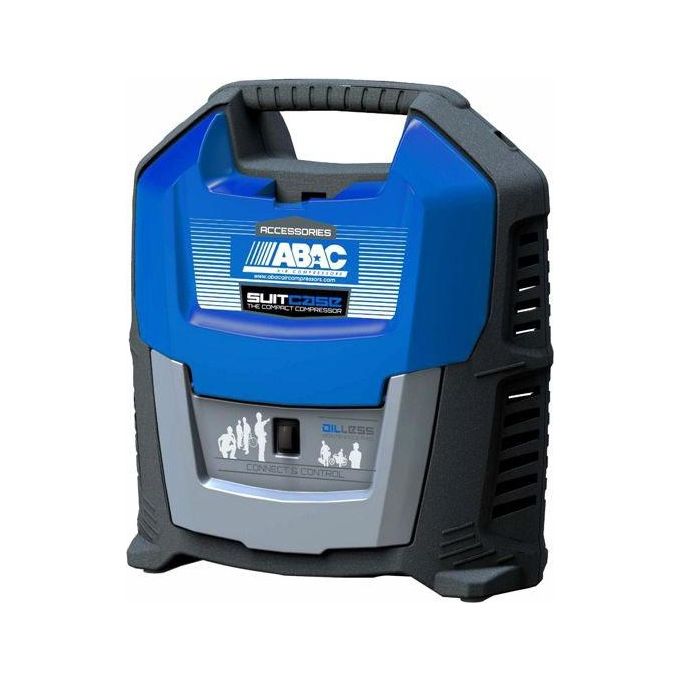 Abac SUITCASE 0 Compressore Portatile Oil-Free 1.5 HP 8 bar 160 l-min 97 dB