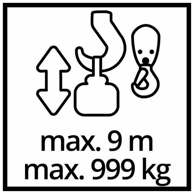 Einhell Paranco Elettrico Tc-Eh 1000-18