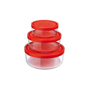 Bormioli Contenitore per Freezer-Gelo Set 3 Pezzi