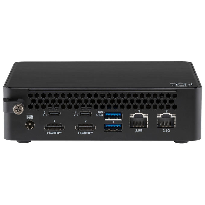 Asus 90AR00W2-M000D0 NUC 16 Pro Mini PC Barebone Intel Core Ultra 7 366H RAM fino a 128 GB SSD M.2 PCIe Wi-Fi 7 Bluetooth 6.0 Thunderbolt 4 colore Nero