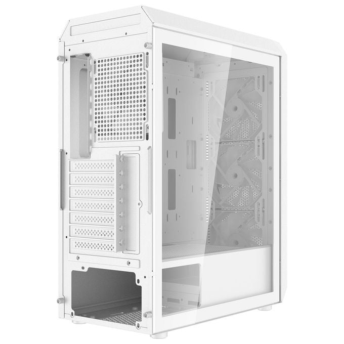 XPG 75261538 VALOR AIR PLUS Case PC Midi Tower ATX micro ATX Mini ITX con ventole ARGB 3x120 mm anteriore 1x120 mm posteriore colore Bianco