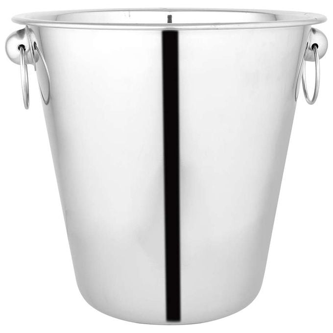 Borella 22817 Poker Secchiello Champagne Acciaio Inox diametro 22 cm colore Acciaio