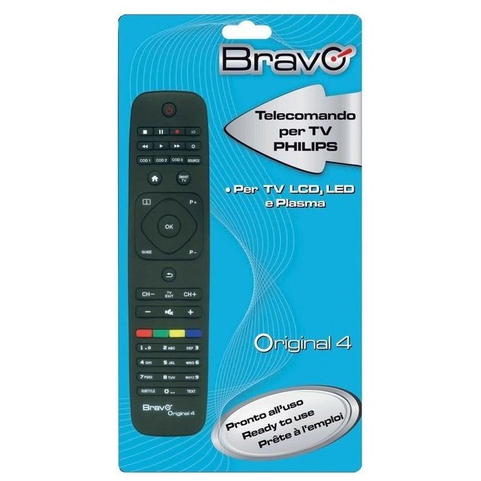 Philips 22AV2005B-00 Telecomando TV Android MediaSuite pulsanti YouTube e Cast vano batteria bloccabile colore Nero