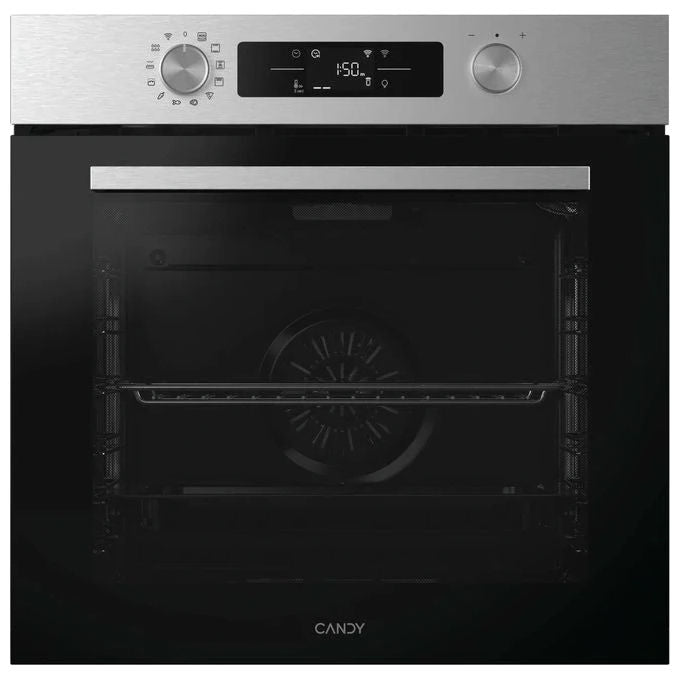 CANDY CA6 N3B3EHTX Forno da incasso elettrico multifunzione 78 L Classe A++ con connettivita' Wi-Fi e funzione Easy Steam (59.5x59.5x56.8 cm) colore Inox