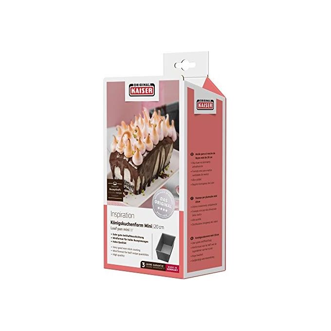 Kaiser Inspiration Mini Stampo per Plumcake 20cm