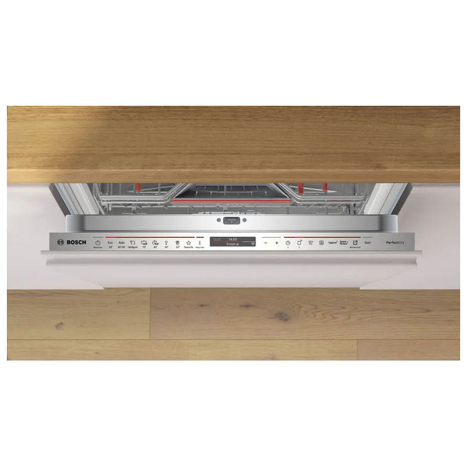 Bosch SMV8YCX02E Serie 8 Lavastoviglie Incasso a Scomparsa Totale 14 coperti Classe A 44 dB Zeolite Home Connect (82x60x55 cm)