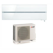 Mitsubishi MSZ-LN35VG2R+MUZ-LN35VG2 Kirigamine Style Condizionatore fisso Monosplit Inverter 12000 BTU Classe A+++ A+++ Wi-Fi colore Bianco perla