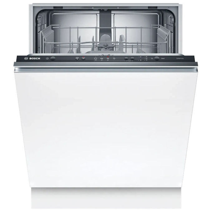 Bosch SMV24AX04E Serie 2 Lavastoviglie Incasso a Scomparsa Totale 12 coperti Classe E 48 dB 4 programmi (81,5x60x55 cm) colore Nero