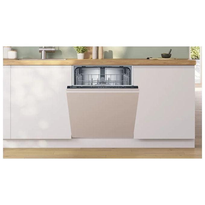 Bosch SMV24AX04E Serie 2 Lavastoviglie Incasso a Scomparsa Totale 12 coperti Classe E 48 dB 4 programmi (81,5x60x55 cm) colore Nero