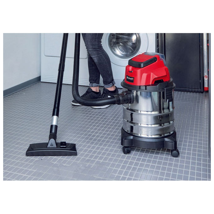 Einhell Bidone Aspira Solidi E Liquidi A Batteria Tc-Vc 18-20 Li (Batteria Non Inclusa)