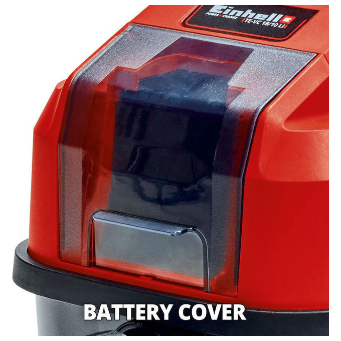 Einhell Aspiratutto A Batteria Te-Vc 18-10 Li (Batteria Non Inclusa)