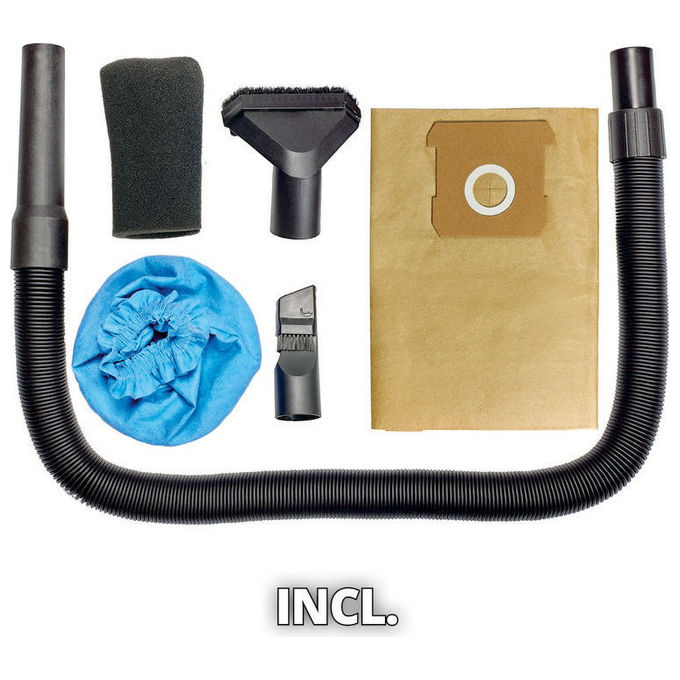 Einhell Aspiratutto A Batteria Te-Vc 18-10 Li (Batteria Non Inclusa)