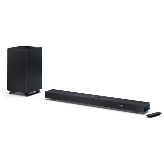 Sharp HT-SBW53121(BK) Soundbar 3.1.2 canali 182 W con subwoofer wireless Argento