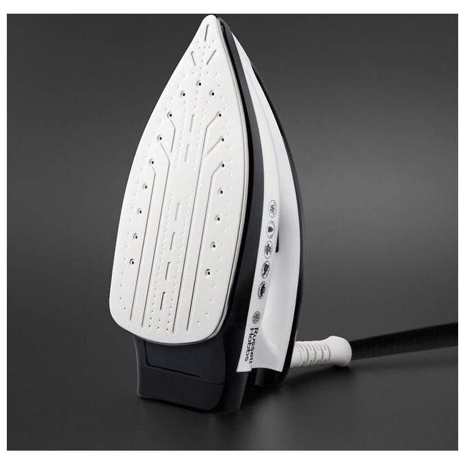 Russell Hobbs 24420-56 Steam Power Ferro da Stiro a Caldaia 2400 W 4.5 bar 90 g-min 1.3 L Acciaio Inossidabile colore Bianco