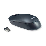 Equip 245223 Kit Tastiera e Mouse Wireless 2.4 GHz Layout Italiano QWERTY 105 Tasti Soft Touch Mouse Ottico 1200 DPI colore Nero