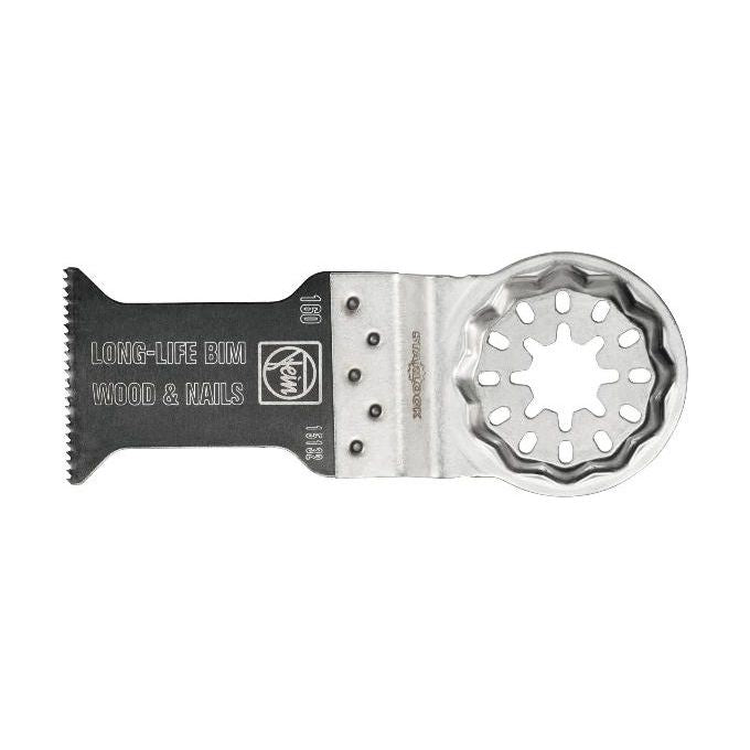 Fein 4014586386720 E-Cut Lama per Sega a Gattuccio Bi-Metallo 35x50 mm con Sistema di Fissaggio Starlock confezione da 10 pezzi colore Nero