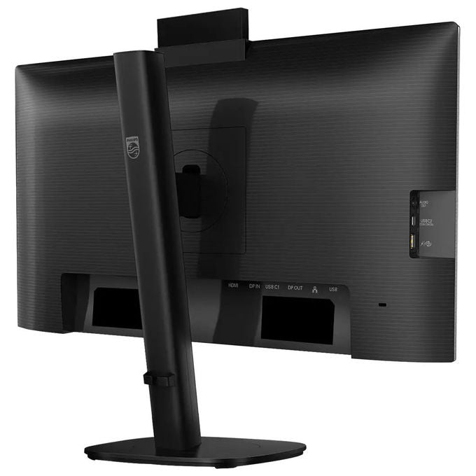 Philips 24B2U3301H Monitor 23,8'' IPS Full HD 120Hz 4ms Webcam 5MP USB-C Hub USB SmartErgoBase colore Nero