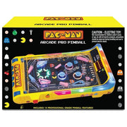 Ambassador 7230080 Pac-Man Arcade Pro Pinball Flipper Elettronico con Doppio Display LED e USB Alimentazione Colore Nero