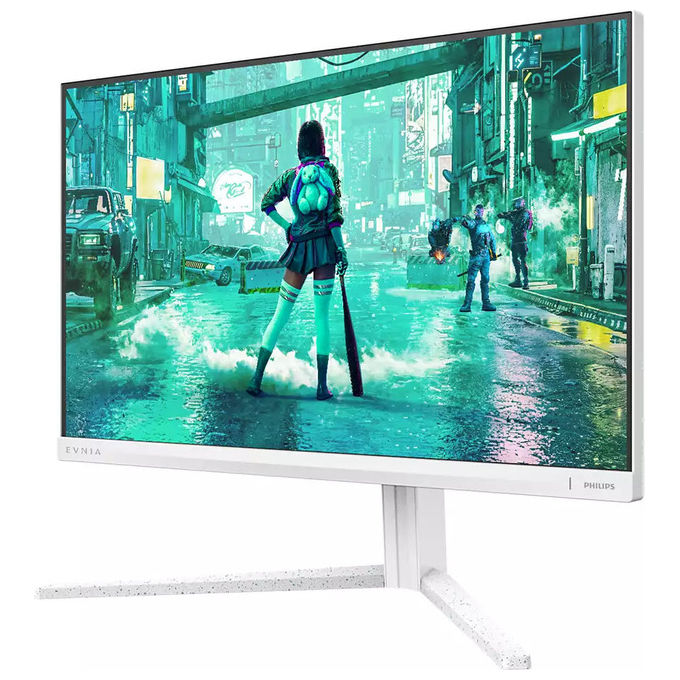 Philips 24M2N3201P Evnia 3000 Monitor Gaming 23,8'' Fast IPS FHD 260Hz 1ms HDR10 Adaptive Sync G-Sync Compatible colore Bianco