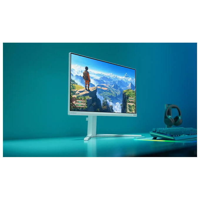 Philips 24M2N3201P Evnia 3000 Monitor Gaming 23,8'' Fast IPS FHD 260Hz 1ms HDR10 Adaptive Sync G-Sync Compatible colore Bianco