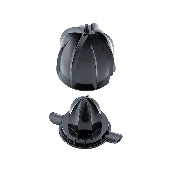 Steba 25-03-00 ZP 3 Spremiagrumi elettrico con leva 100 W 2 coni in acciaio inox avvio automatico colore Nero Acciaio inossidabile