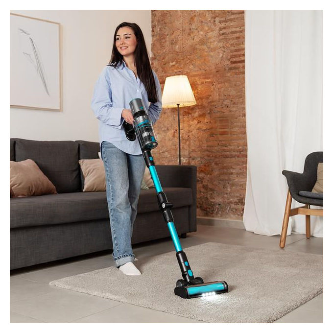 Cecotec A01EU01107956 Conga Rockstar 2500 Thunder Pet Flex Aspirapolvere Verticale senza Sacchetto BLDC 0,5 L 400 W 65 min colore Antracite