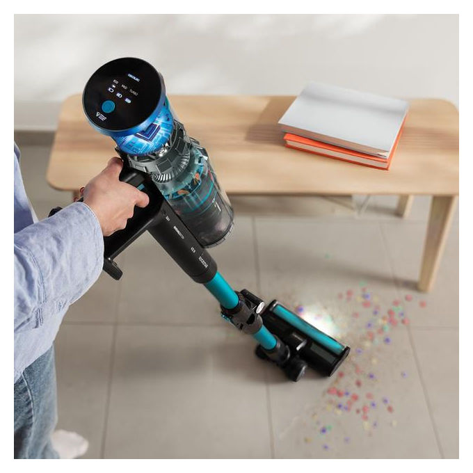 Cecotec A01EU01107956 Conga Rockstar 2500 Thunder Pet Flex Aspirapolvere Verticale senza Sacchetto BLDC 0,5 L 400 W 65 min colore Antracite