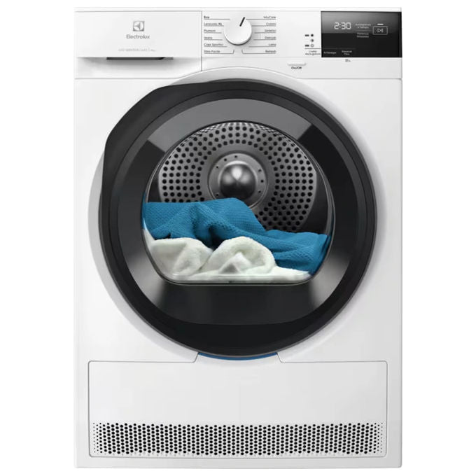 Electrolux EW6H29C Serie 600 GentleCare Asciugatrice Pompa di Calore 9 Kg Classe C 64 dB MixCare SensiCare (85x59,6x63,6 cm) colore Bianco
