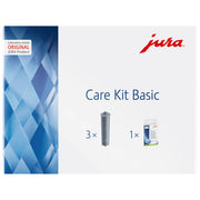 Jura 25067 Care Kit Basic Kit di Manutenzione per Macchina da Caffe' con Filtro CLARIS Smart+ e 6 Compresse di Pulizia colore Nero