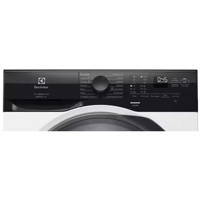 Electrolux EW6FZBG215 Serie 600 Lavatrice Carica Frontale 10.5 Kg 1400 rpm Classe A SensiCare Inverter 76 dB (84.7x59.7x63.6 cm) colore Bianco