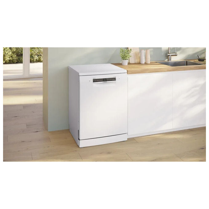 Bosch SMS4EVW08E Serie 4 Lavastoviglie Libera Installazione 14 coperti Classe B 44 dB EfficientDry Home Connect (85x60x60 cm) colore Bianco