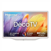 Hisense TV QLED Full HD 32S5Q Smart TV Wi-Fi Argento-Bianco