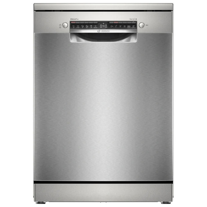 Bosch SMS4ECI27E Serie 4 Lavastoviglie Libera Installazione 14 coperti Classe A 42 dB Wi-Fi (84.5x60x60 cm) colore Acciaio Inox