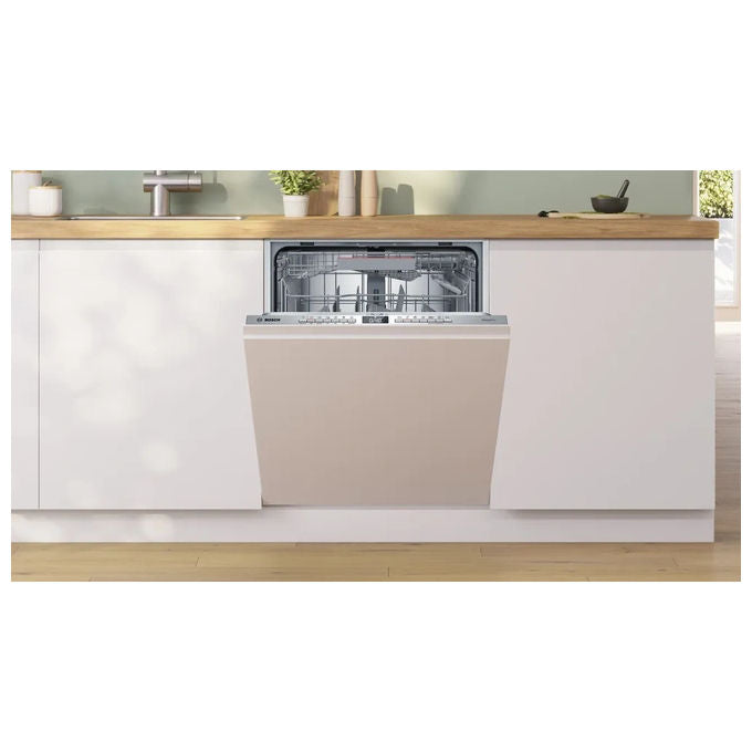 Bosch SMV4ENX06E Serie 4 Lavastoviglie da incasso a scomparsa totale 13 coperti Classe B 42 dB WiFi EfficientDry (82x60x55 cm) colore Inox