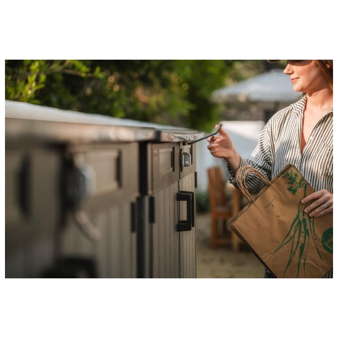 Keter Box Porta Attrezzi Cortina Mega Evotech Grigio