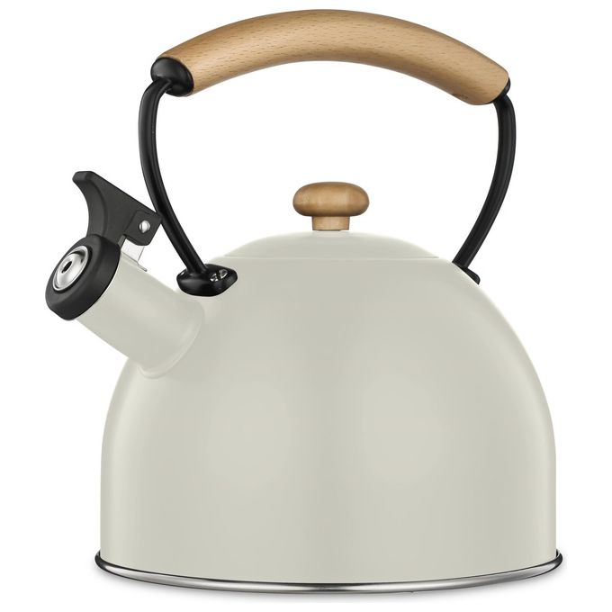 Borella 25513 Alaska Bollitore Acciaio Inox capacita' 2,50 L Induzione colore Crema