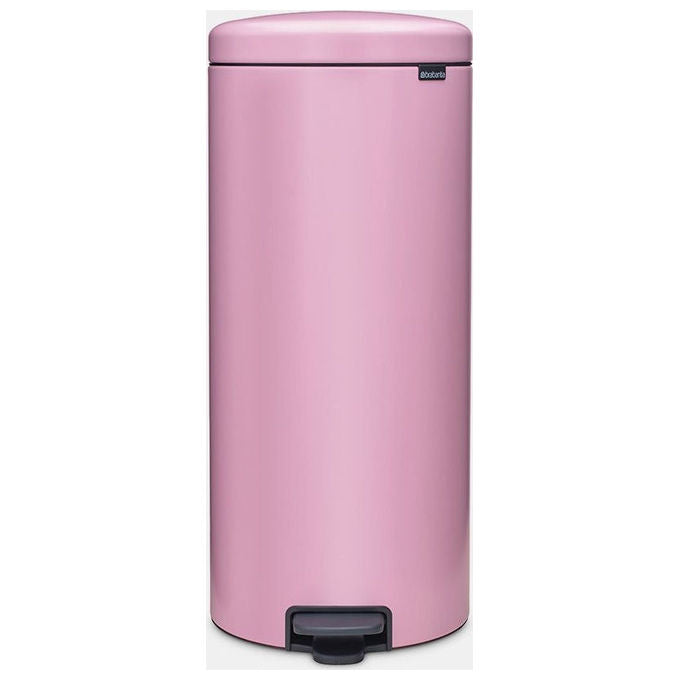 Brabantia 255304 NewIcon Pattumiera a pedale 30 litri Acciaio inossidabile Chiusura ammortizzata Secchio interno rimovibile colore Rosa