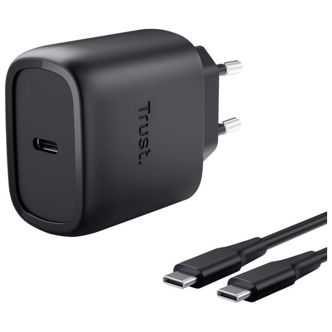 Trust Caricabatterie USB-C 45W per Samsung Nero