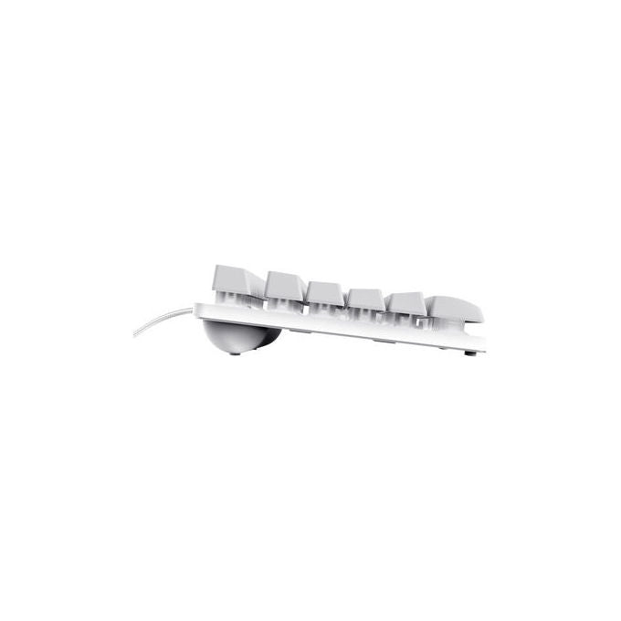 Trust Set Gaming GXT798W Tastiera e Mouse Bianco Layout Italiano