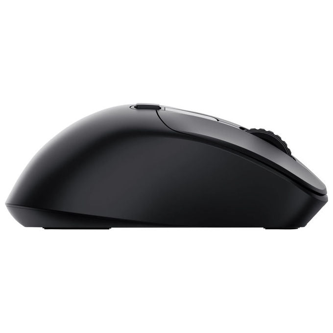 Trust 25991 Zevo Mouse Wireless Ricaricabile Multi-Dispositivo Bluetooth 2.4GHz 4000 DPI Clic Silenzioso colore Nero